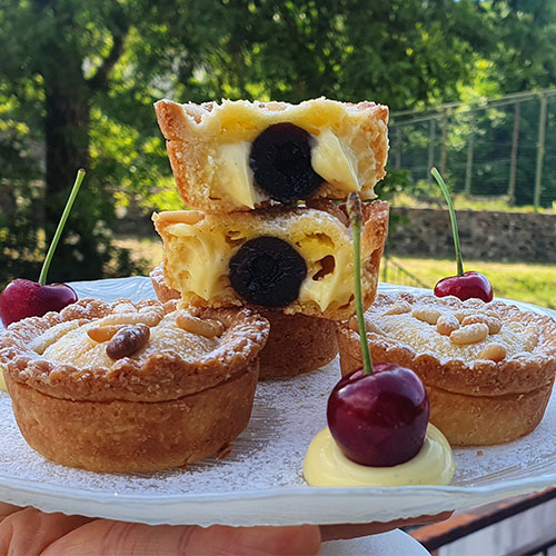 gobeletti finiti e pronti per essere gustati